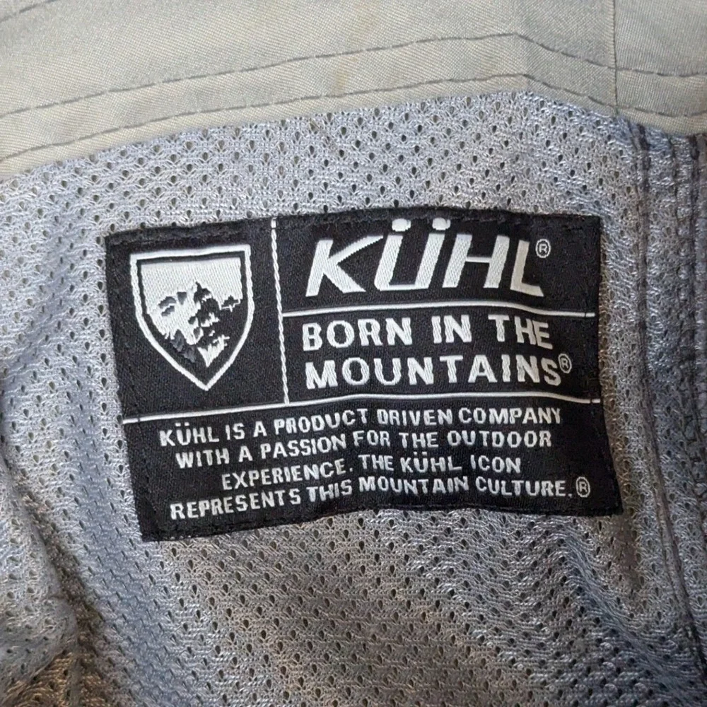 Kuhl Mens Hiking Shorts 32 Khaki Tan Nylon Stretch Performance Outdoor Pockets